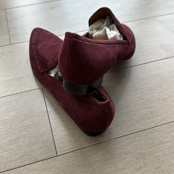 Aquatalia Suede Burgundy Pieras - Picture 4 of 4